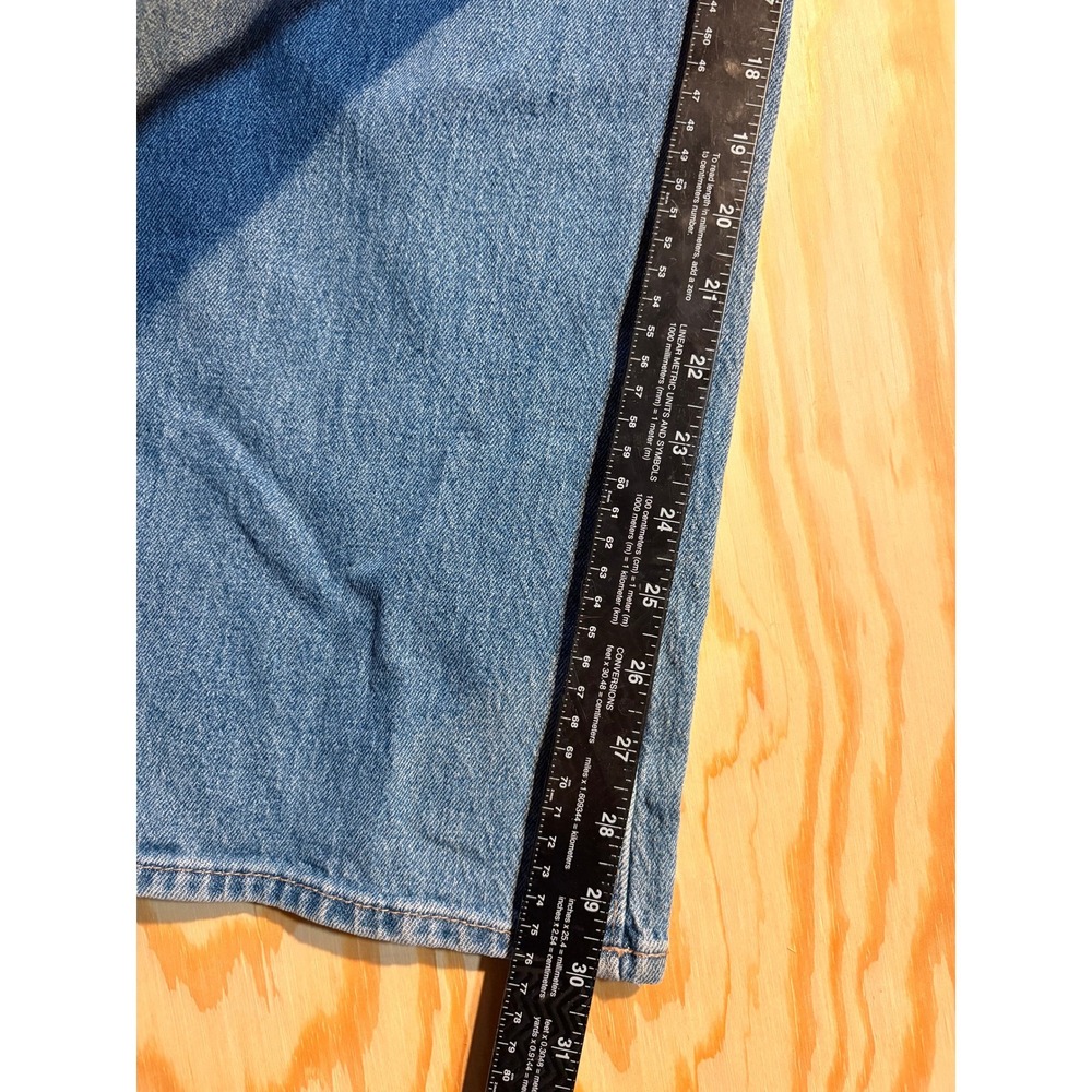 Hollister Low-Rise Baggy Jeans Medium Wash Wide Leg Denim W26R 2R - Picture 5 of 6
